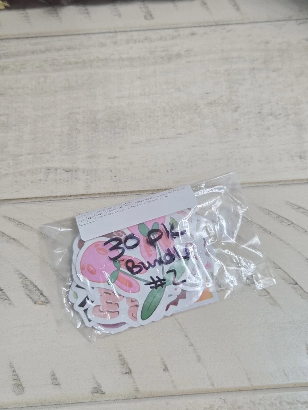 Lot of 30 Cherry Aesthetic Vinyl Stickers Pack - Coquette Y2K Variety, NEW
